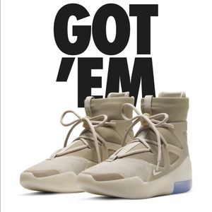 🔴SOLD🔴 Air Fear of God 1 ‘Oatmeal’